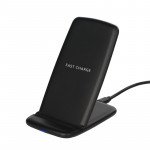 Wholesale Fast Wireless Charging Charger Stand Station Qi Compatible Device (Black)